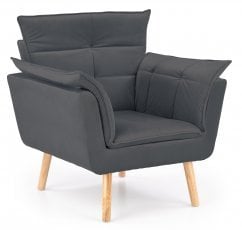 Fotelj Rezzo - svetlo siv