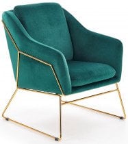 Fotelj Soft 3 - temno zelen