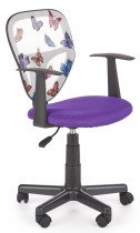 Halmar - Otroški pisarniški stol Spiker - vijoličen