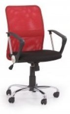 Halmar - Otroški pisarniški stol Tony - rdeč