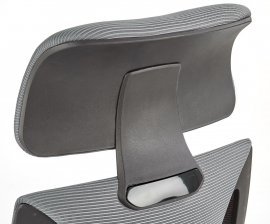Halmar - Pisarniški stol Valdez - črn/siv