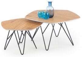 Komplet iz dveh klubskih mizic Zero