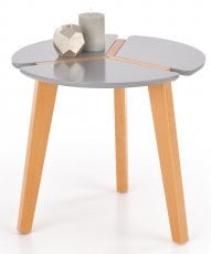 Klubska miza Zeta - siva