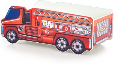 Halmar - Otroška postelja Fire Truck - 70x140 cm