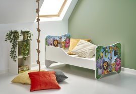Halmar - Otroška postelja Happy - 70x140 cm - happy jungle  