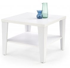 Klubska mizica Manta kvadratasta - bela