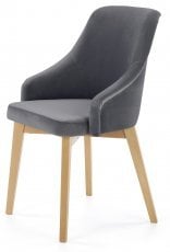 Jedilniški stol Toledo 2 - medeni hrast/Solo 267