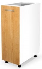 Spodnja kuhinjska omara Vento D-30/82 - bela/medeni hrast