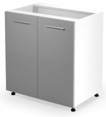 Spodnja kuhinjska omara Vento D-80/82 - bela/svetlo siva