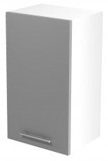 Kuhinjska zgornja omara Vento G-40/72 - bela/svetlo siva