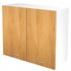 Zgornja kuhinjska omarica Vento G-80/72 - bela/medeni hrast