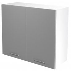 Zgornja kuhinjska omarica Vento G-80/72 - bela/svetlo siva