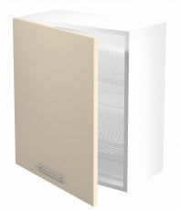 Zgornja kuhinjska omarica Vento GC-60/72 - bela/bež 