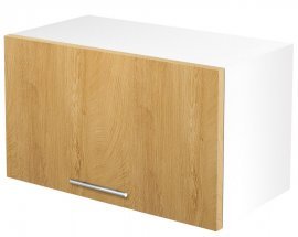 Zgornja kuhinjska omarica Vento GO-60/36 - bela/medeni hrast