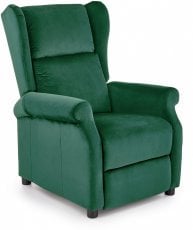 Fotelj Agustin - temno zelen