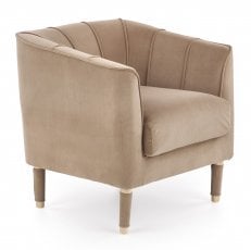 Fotelj Baltimore l - temno bež