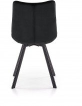 Halmar - Jedilniški stol K332 - črn