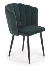 Jedilniški stol K386 - temno zelen