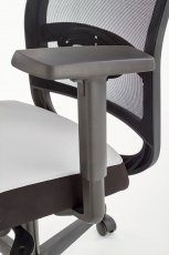 Halmar - Pisarniški stol Gulietta - črn/siv