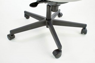 Halmar - Pisarniški stol Guilietta - črn/siv