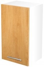 Zgornja kuhinjska omarica Vento G-40/72 - bela/medeni hrast