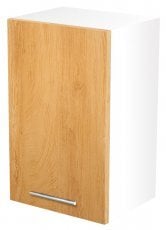 Zgornja kuhinjska omarica Vento G-45/72 - bela/medeni hrast