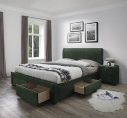 Krevet Modena 140x220 - tamnosiva