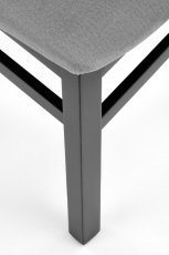 Halmar - Jedilniški stol Gerard 2 - črn/Monolith 85