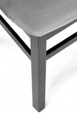 Halmar - Jedilniški stol Gerard 7 - črn/Monolith 85