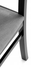 Halmar - Jedilniški stol Sylwek1 - črn/Monolith 85