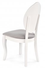 Halmar - Jedilniški stol Velo - bel/siv