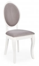 Jedilniški stol Velo - bel/siv