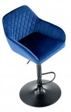 Barski stol H103 - moder