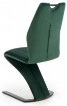 Halmar - Jedilniški stol K442 - temno zelen