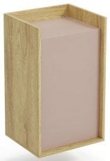 Kabinet Mobius 1D - hikora hrast/roza