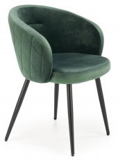 Halmar - Jedilni stol K430 - temno zelen