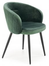 Jedilni stol K430 - temno zelen