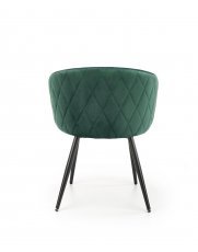 Halmar - Jedilni stol K430 - temno zelen