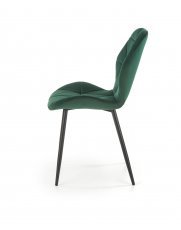 Halmar - Jedilni stol K453 - temno zelen