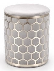 Tabure Aqua - svetlo siv