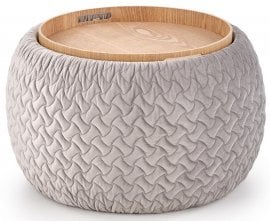 Tabure Bono - svetlo siv