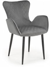 Jedilniški stol K427 - siv