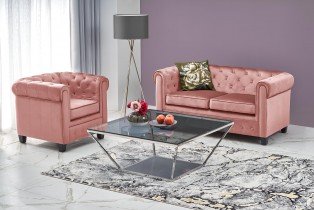 Halmar - Fotelj Eriksen - roza