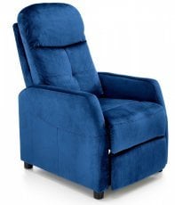 Počivalnik z relaks mehanizmom Felipe 2 - temno moder