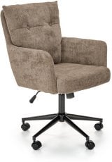 Pisarniški stol Flores - svetlo rjav