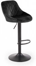 Halmar - Barski stol H101 - črn 