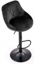 Halmar - Barski stol H101 - črn 