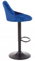 Halmar - Barski stol H101 - temno moder