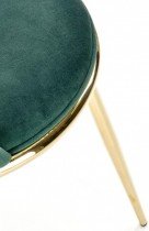 Halmar - Jedilniški stol K460 - temno zelen
