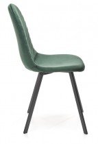 Halmar - Jedilniški stol K462 - temno zelen
